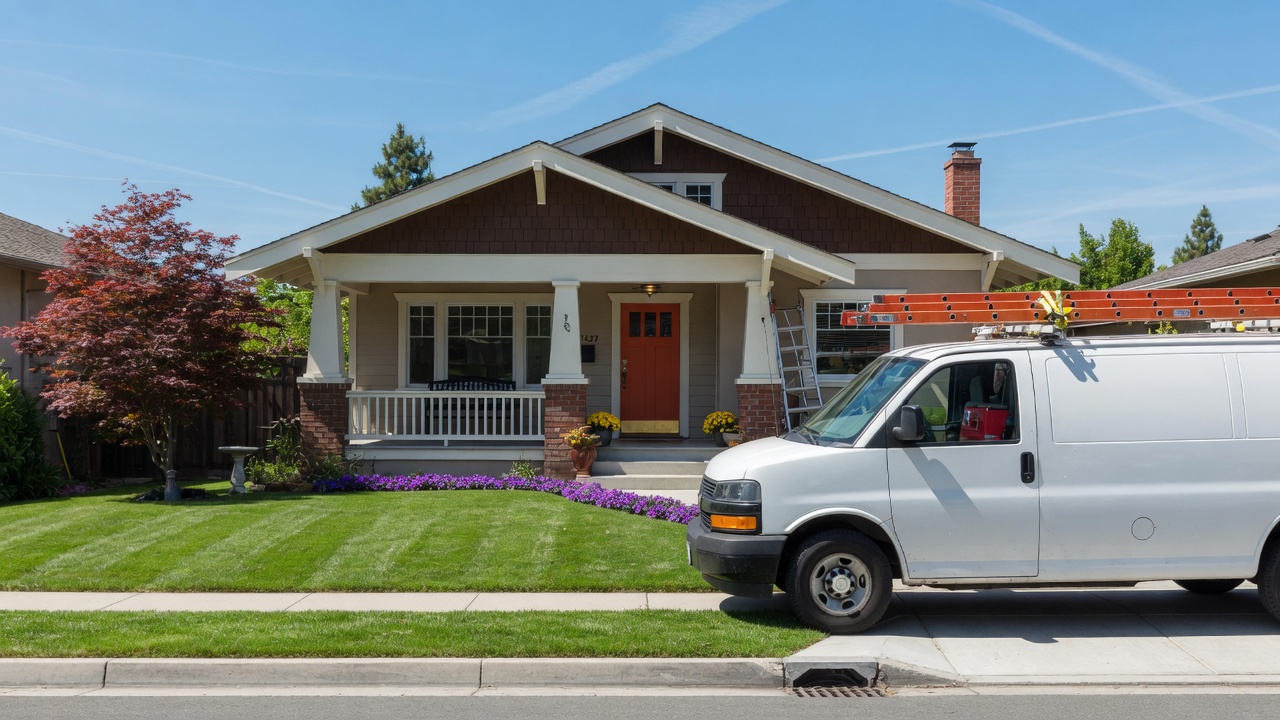 A house with a kept record of jobs, products, and warranties